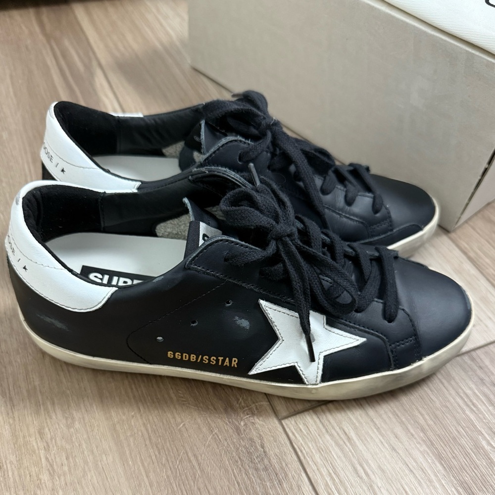 Golden Goose Deluxe Brand Super-Star Low-Top Sneakers